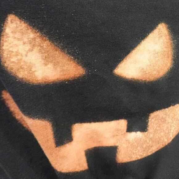 NEW Custom-Made Acid Ghost on Black V neck T shirt SZ XXL  (V4) - Picture 10 of 11